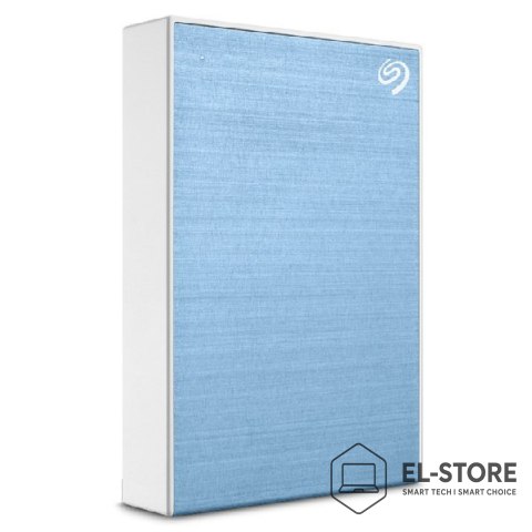 Seagate Dysk zewnętrzny Seagate 4TB Ounetouch External Portable HardDrive-Light Blue