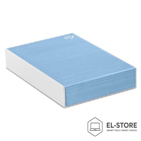 Seagate Dysk zewnętrzny Seagate 4TB Ounetouch External Portable HardDrive-Light Blue