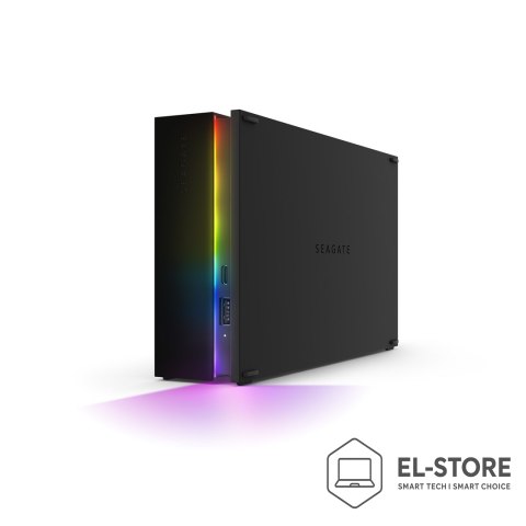 Seagate Dysk zewnętrzny Seagate 8TB FireCuda Gaming Hub USB 3.2 External Hard Drive RGB LED