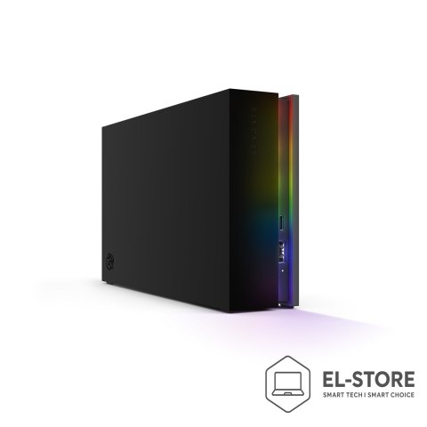 Seagate Dysk zewnętrzny Seagate 8TB FireCuda Gaming Hub USB 3.2 External Hard Drive RGB LED