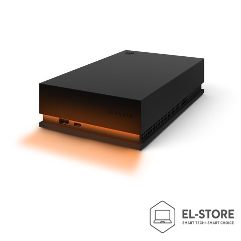 Seagate Dysk zewnętrzny Seagate 8TB FireCuda Gaming Hub USB 3.2 External Hard Drive RGB LED