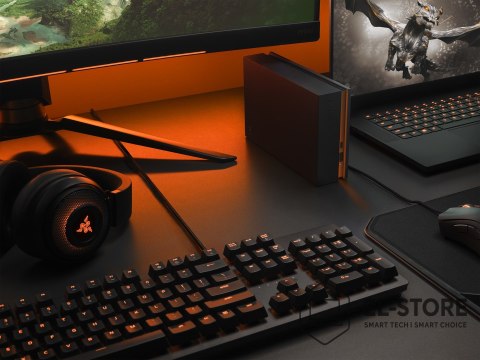 Seagate Dysk zewnętrzny Seagate 8TB FireCuda Gaming Hub USB 3.2 External Hard Drive RGB LED