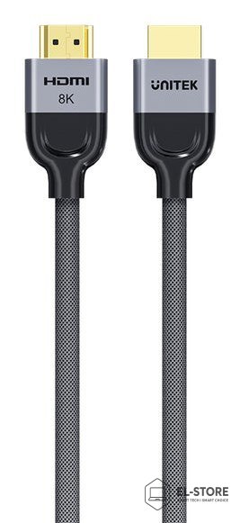 UNITEK UNITEK KABEL HDMI 2.1 8K LUX OPLOT 2M