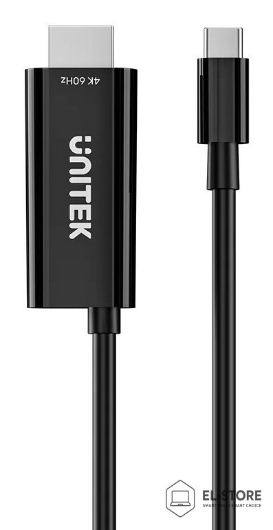 UNITEK UNITEK KABEL USB-C - HDMI 4K60HZ Z PORTEM PD 100W M/M
