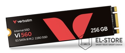 Verbatim VERBATIM DYSK SSD VI560 S3 256GB M.2 2280 49362