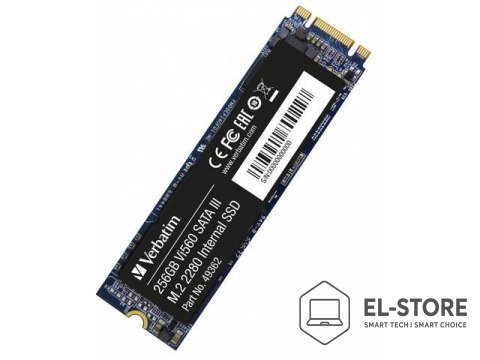 Verbatim VERBATIM DYSK SSD VI560 S3 256GB M.2 2280 49362