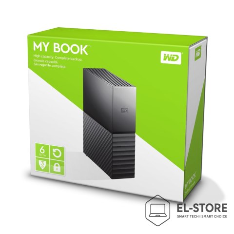WD Dysk zewnętrzny HDD WD My Book 6TB 3.5 Black