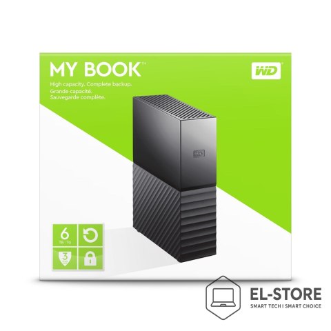WD Dysk zewnętrzny HDD WD My Book 6TB 3.5 Black