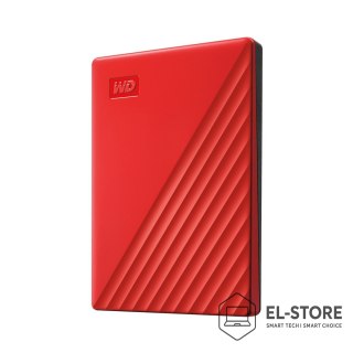 WD Dysk zewnętrzny HDD WD My Passport 2TB 2.5 Red