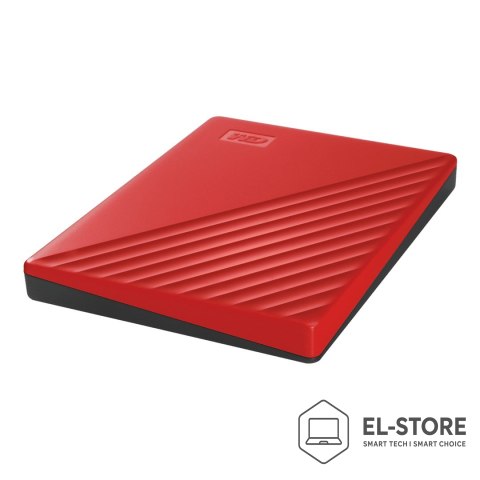 WD Dysk zewnętrzny HDD WD My Passport 2TB 2.5 Red