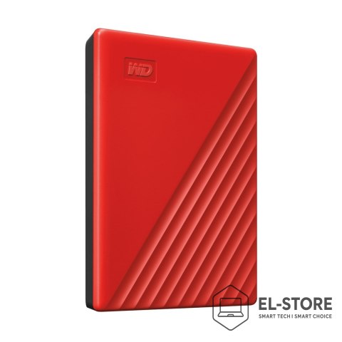 WD Dysk zewnętrzny HDD WD My Passport 4TB 2.5 Red