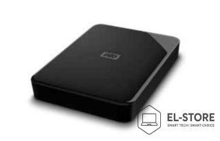 WD HDD USB3 2TB EXT. 2.5"/BLACK WDBEPK0020BBK-WESN WDC