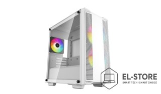 DEEPCOOL DeepCool CC360 WH ARGB Mini Tower Biały
