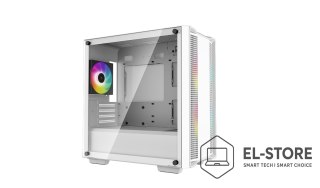 DEEPCOOL DeepCool CC360 WH ARGB Mini Tower Biały