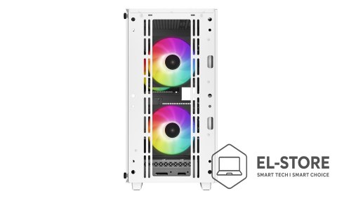 DEEPCOOL DeepCool CC360 WH ARGB Mini Tower Biały