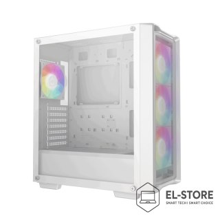 DEEPCOOL DeepCool CC560 MESH V2 WH Midi Tower Biały