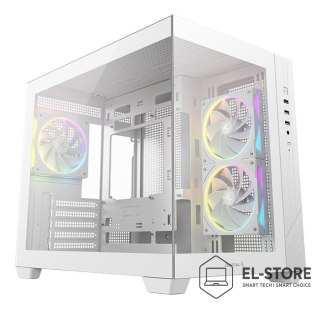 DEEPCOOL DeepCool CG330 3F WH Tower Biały