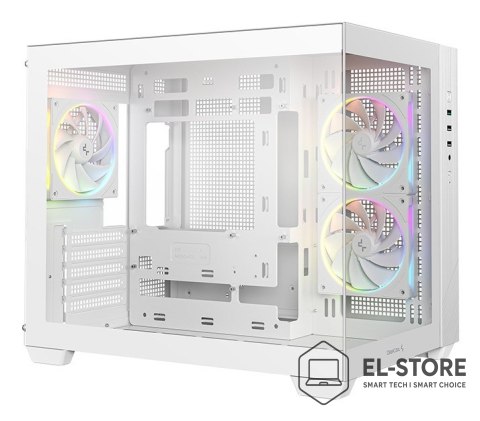 DEEPCOOL DeepCool CG330 3F WH Tower Biały
