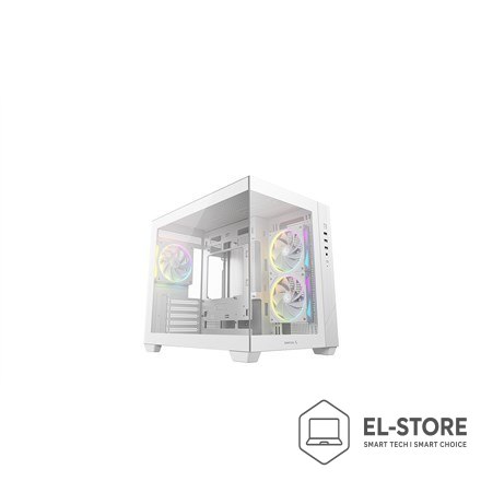DEEPCOOL DeepCool CG330 3F WH Tower Biały