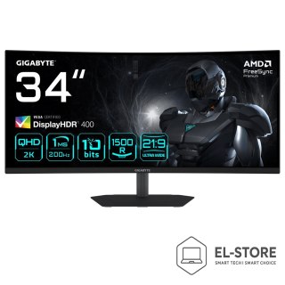 Gigabyte MONITOR GIGABYTE LED 34" G34WQC2 200Hz