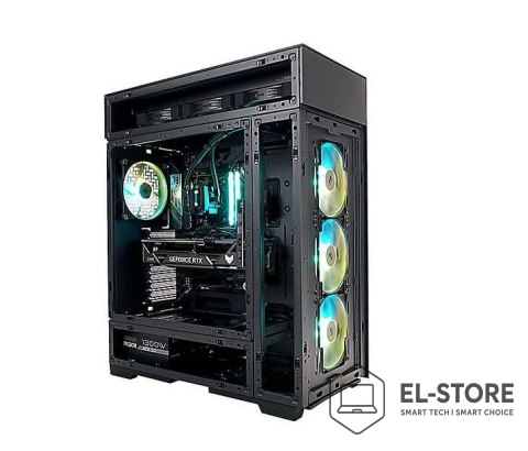 IN WIN InWin Modfree Deluxe Big-Tower Tempered Glass - schwarz