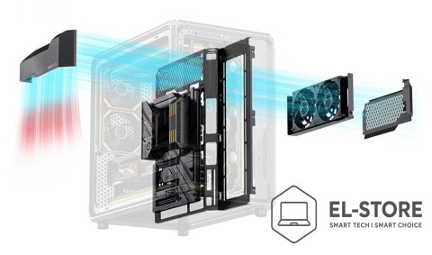 Jonsbo Jonsbo X400 Gray Tower Czarny