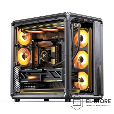 Jonsbo Jonsbo X400 Gray Tower Czarny