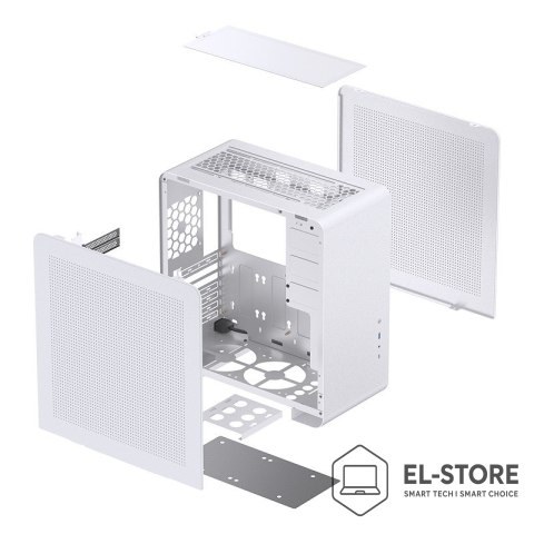 Jonsbo Jonsbo U4 Pro Mesh Midi-Tower - biały