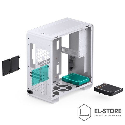 Jonsbo Jonsbo U4 Pro Mesh Midi-Tower - biały