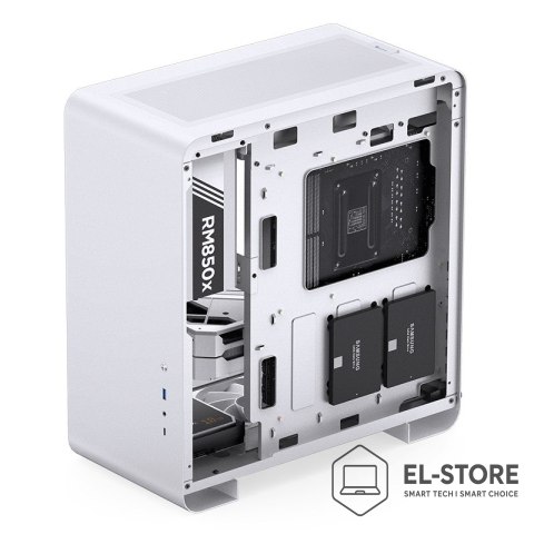 Jonsbo Jonsbo U4 Pro Mesh Midi-Tower - biały