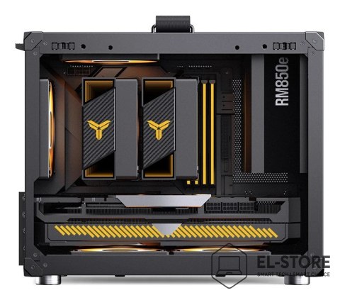 Jonsbo Obudowa PC Jonsbo C6 MAX, Mini Obudowa, Micro-ATX, Szkło Hartowane -