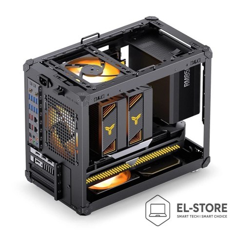 Jonsbo Obudowa PC Jonsbo C6 MAX, Mini Obudowa, Micro-ATX, Szkło Hartowane -