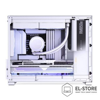 Jonsbo Obudowa PC Jonsbo D32 STD Biała Obudowa, Mini Obudowa, mATX, Szkło Hartowane - Białe