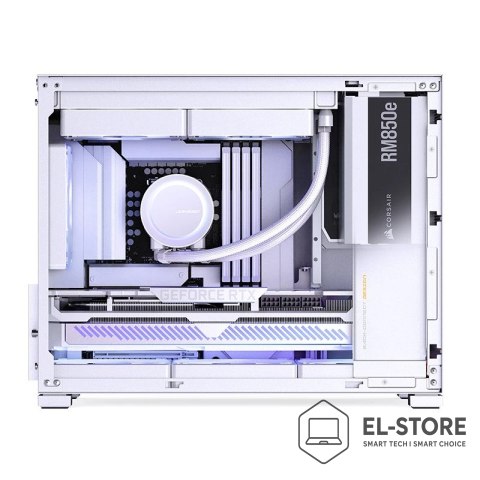 Jonsbo Obudowa PC Jonsbo D32 STD Biała Obudowa, Mini Obudowa, mATX, Szkło Hartowane - Białe