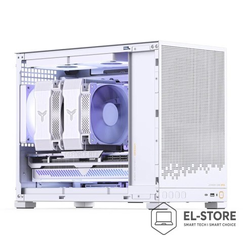 Jonsbo Obudowa PC Jonsbo D32 STD Biała Obudowa, Mini Obudowa, mATX, Szkło Hartowane - Białe