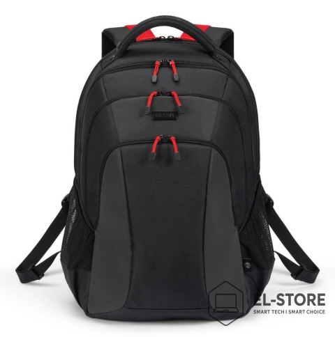 MANFROTTO DICOTA D32119-RPET plecak Plecak turystyczny Czarny, Czerwony Poliester, Przetworzony politereftalan etylenu (rPET)