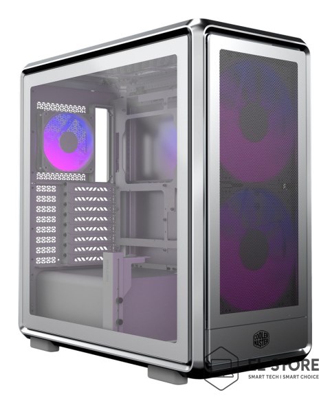 No name Cooler Master MasterFrame 600 Mesh Midi Tower Srebrny