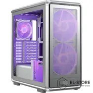 No name Cooler Master MasterFrame 600 Mesh Midi Tower Srebrny