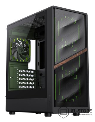 No name GameMax AERIS 330 MB Mini Tower Czarny
