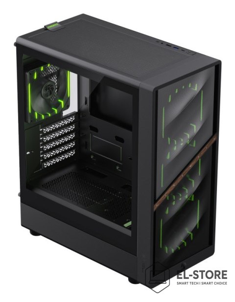 No name GameMax AERIS 330 MB Mini Tower Czarny