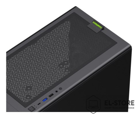 No name GameMax AERIS 330 MB Mini Tower Czarny