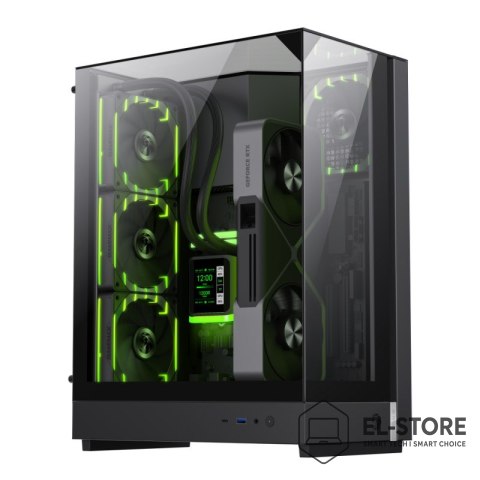 No name GameMax T20 BK Midi Tower Czarny
