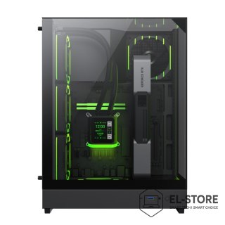 No name GameMax T20 BK Midi Tower Czarny