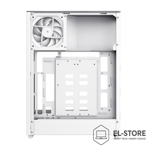 No name GameMax T20 WH Midi Tower Biały