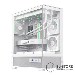 No name GameMax VISTA 2 AW Midi Tower Biały