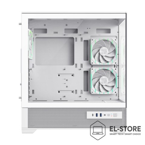 No name GameMax VISTA 2 AW Midi Tower Biały