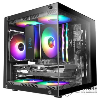 TACENS TACENS MARS MC-CUBE 1xARGB USB-C mATX- obudowa/cases