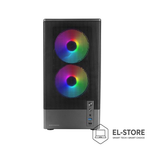 TACENS TACENS MARS MC-ONYX 3xARGB mATX- obudowa/cases