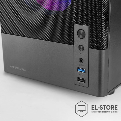 TACENS TACENS MARS MC-ONYX 3xARGB mATX- obudowa/cases