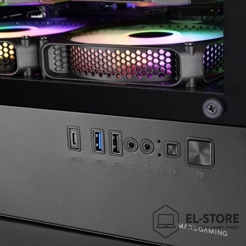 TACENS TACENS MARS MC-VECTOR 4xARGB USB-C mATX- obudowa/cases